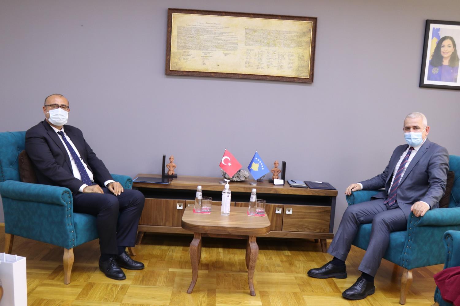 Ministri Sveçla zhvilloi takim me ambasadorin e Turqisë